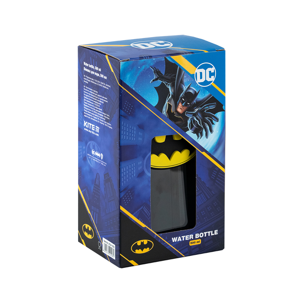 Поїльник-непроливайка Kite DC Comics 500 мл (DC24-1203) - фото 7 Поїльник-непроливайка Kite DC Comics 500 мл (DC24-1203) - фото 7