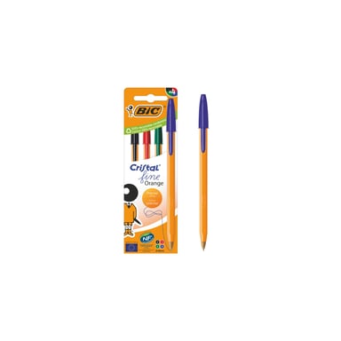 Ручка масляна Bic Оранж, асорті, 4 шт (bc516337) - фото 1