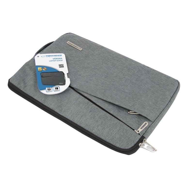 Чохол до ноутбука Esperanza 15.6" VERONA, gray (ET193) - фото 4