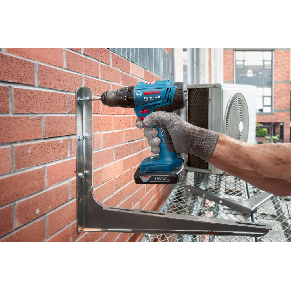 Шуруповерт Bosch GSB 183-LI 18V, 1х2Ah, 21-56Нм, 374-1815 об/хв, кейс, 1.2кг (0.601.9K9.101) - фото 12 Шуруповерт Bosch GSB 183-LI 18V, 1х2Ah, 21-56Нм, 374-1815 об/хв, кейс, 1.2кг (0.601.9K9.101) - фото 12