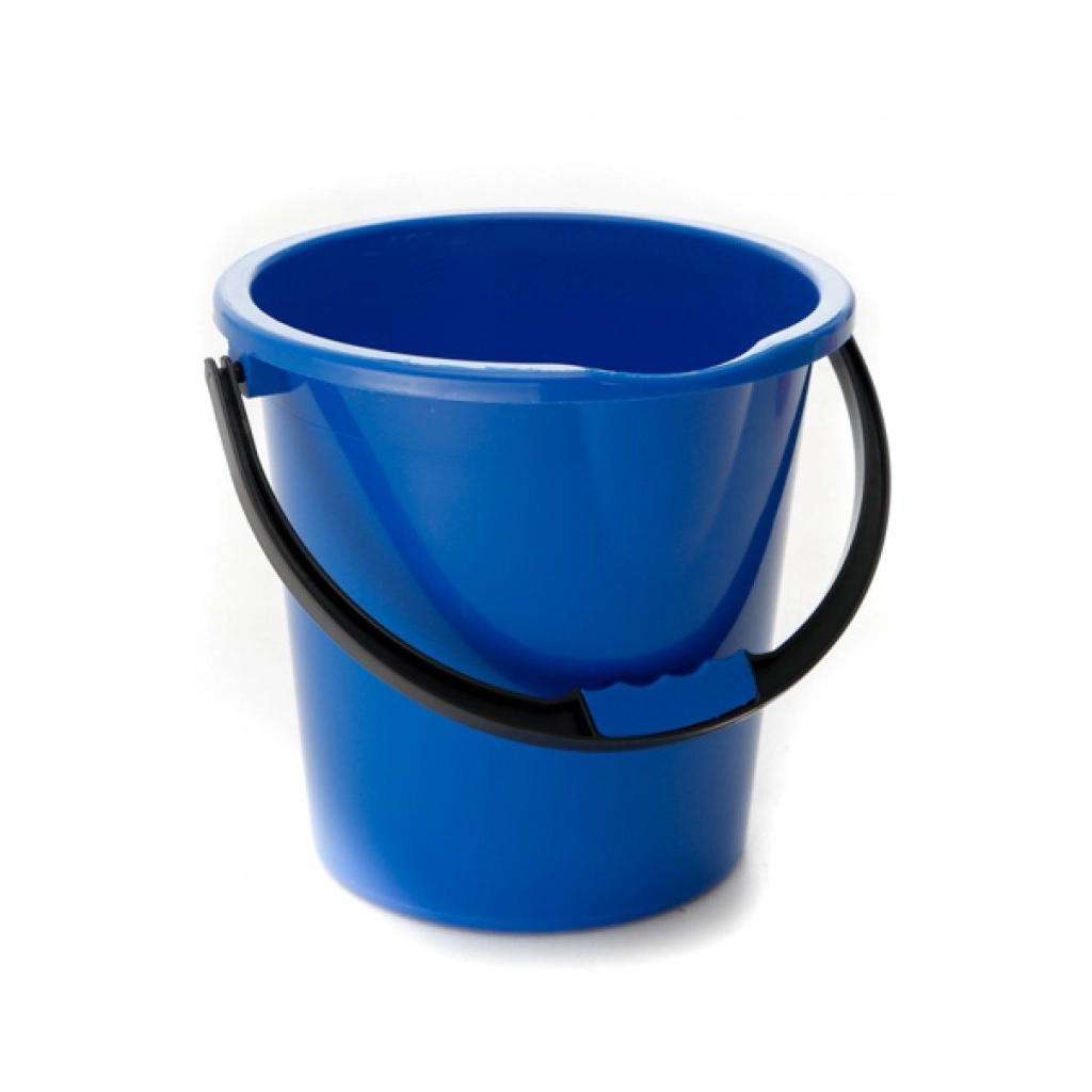 Відро господарське Горизонт Комфорт Синє 10 л (гор-02040/синій) - фото 1
