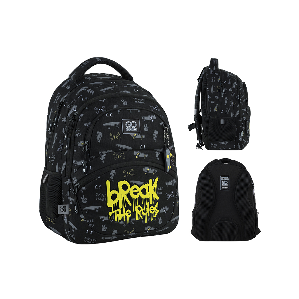 Рюкзак шкільний GoPack Education 175M-6 Break The Rules (GO25-175M-6) - фото 1 Рюкзак шкільний GoPack Education 175M-6 Break The Rules (GO25-175M-6) - фото 1
