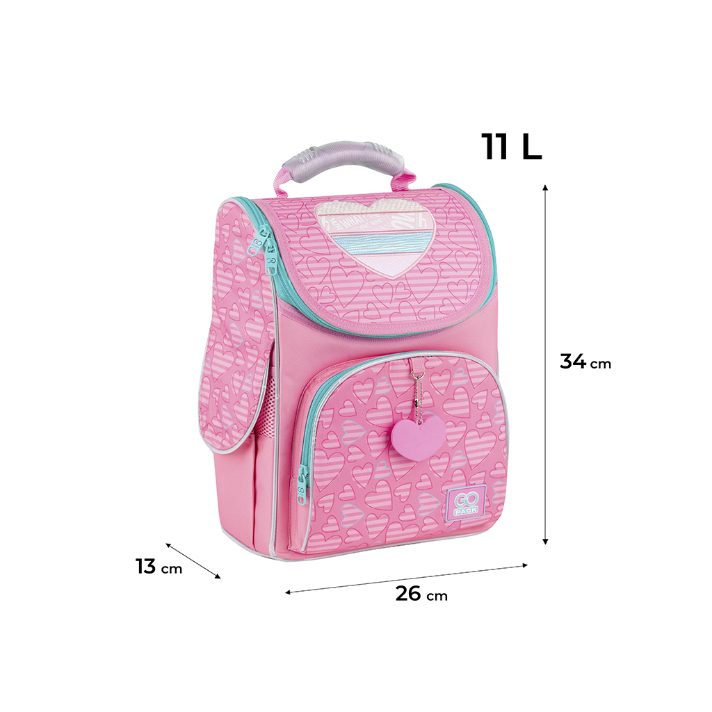 Портфель GoPack Education 5001S-1 Pink Dreams (GO25-5001S-1) - фото 2 Портфель GoPack Education 5001S-1 Pink Dreams (GO25-5001S-1) - фото 2