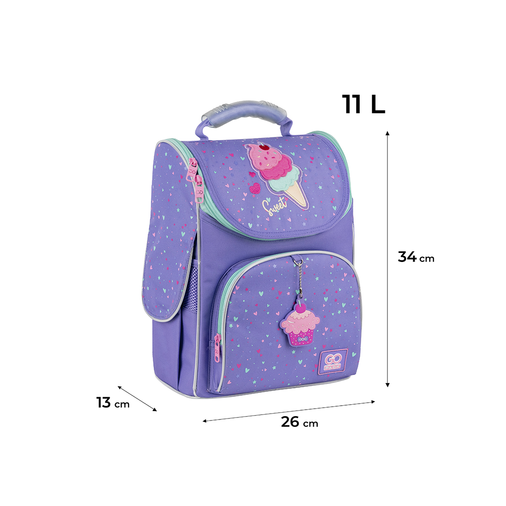 Портфель GoPack Education 5001S-2 Summer Ice Cream (GO25-5001S-2) - фото 2 Портфель GoPack Education 5001S-2 Summer Ice Cream (GO25-5001S-2) - фото 2