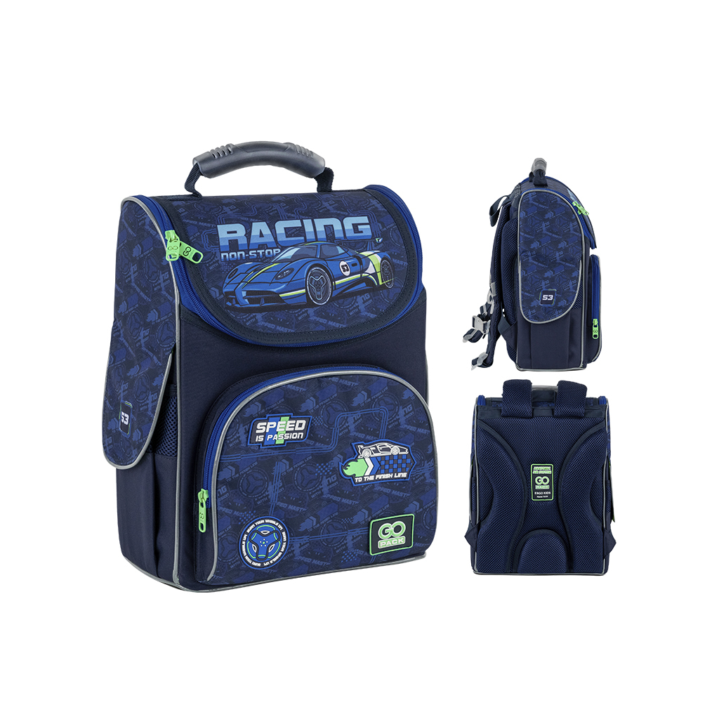 Портфель GoPack Education 5001S-6 Racing (GO25-5001S-6) - фото 1 Портфель GoPack Education 5001S-6 Racing (GO25-5001S-6) - фото 1