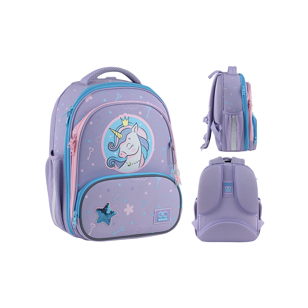 Портфель GoPack Education 597M-3 Fairytale Unicorn (GO25-597M-3) - фото 1