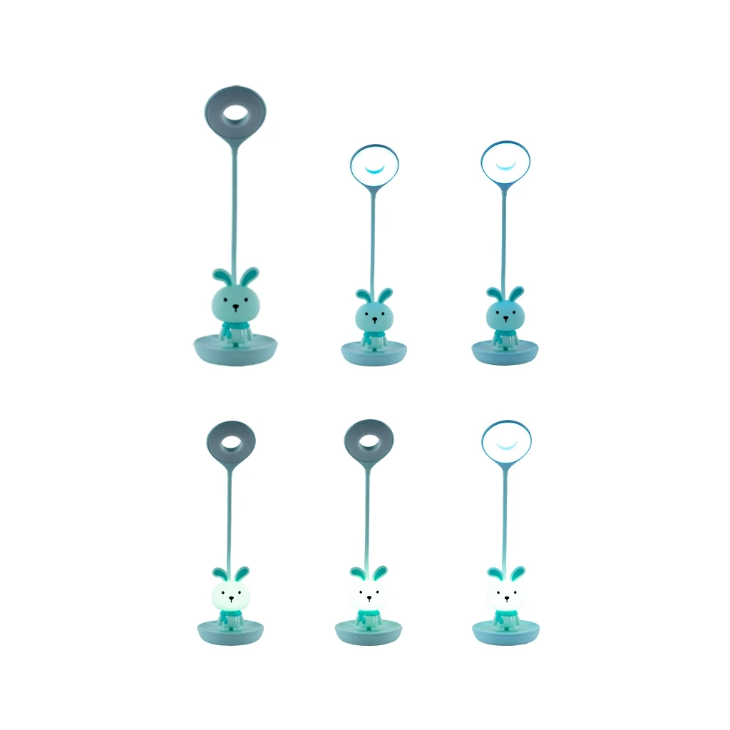 Настільна лампа Kite Bunny LED з акумулятором, зелена (K24-492-1-4) - фото 5 Настільна лампа Kite Bunny LED з акумулятором, зелена (K24-492-1-4) - фото 5