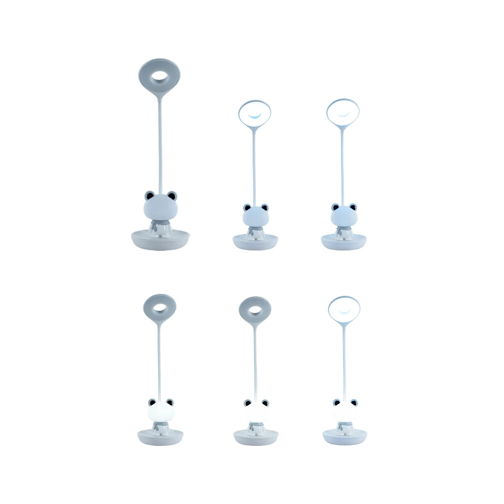 Настільна лампа Kite Froggy LED з акумулятором, біла (K24-492-3-1) - фото 5 Настільна лампа Kite Froggy LED з акумулятором, біла (K24-492-3-1) - фото 5