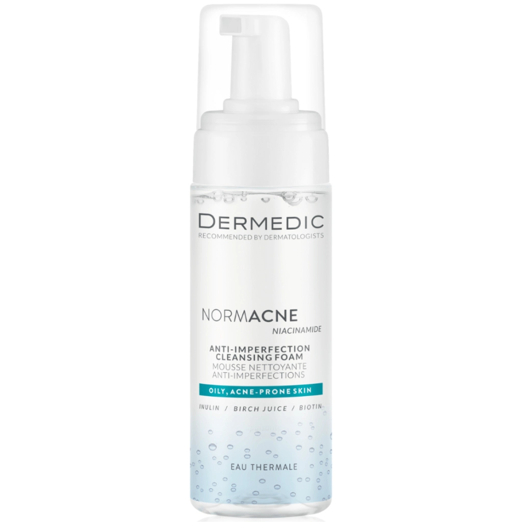 Пінка для вмивання Dermedic Normacne Anti-Imperfection Cleansing Foam Для проблемної шкіри 170 мл (5901643177515) - фото 1