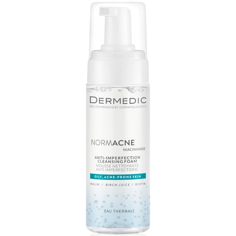Пінка для вмивання Dermedic Normacne Anti-Imperfection Cleansing Foam Для проблемної шкіри 170 мл (5901643177515) - фото 1