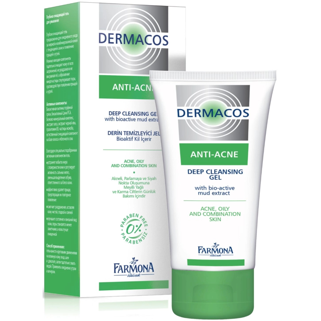 Гель для вмивання Farmona Dermacos Anti-Acne 150 мл (5900117095270) Гель для вмивання Farmona Dermacos Anti-Acne 150 мл (5900117095270)