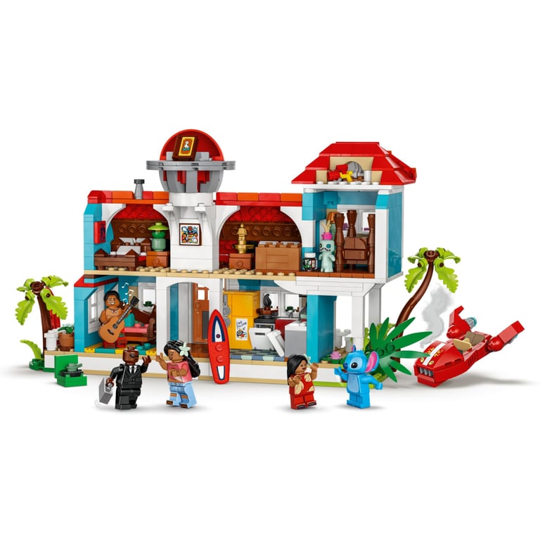 Конструктор LEGO Disney Classic Пляжний будинок Ліло і Стіч (43268) - фото 3