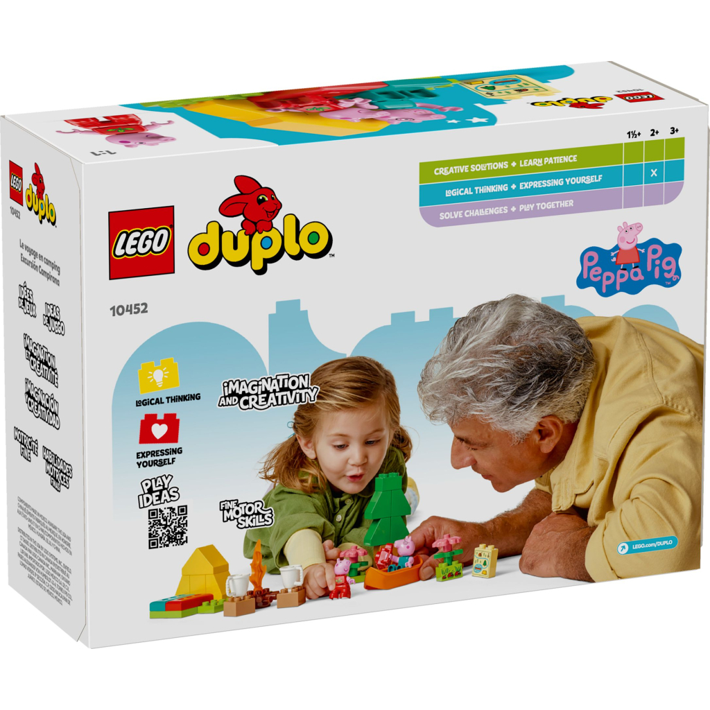 Конструктор LEGO DUPLO Peppa Pig Туристичний похід (10452-) - фото 4 Конструктор LEGO DUPLO Peppa Pig Туристичний похід (10452-) - фото 4