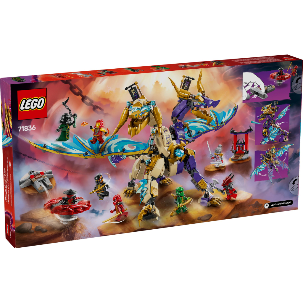 Конструктор LEGO Ninjago Arc Dragon of Focus (71836) - фото 3 Конструктор LEGO Ninjago Arc Dragon of Focus (71836) - фото 3