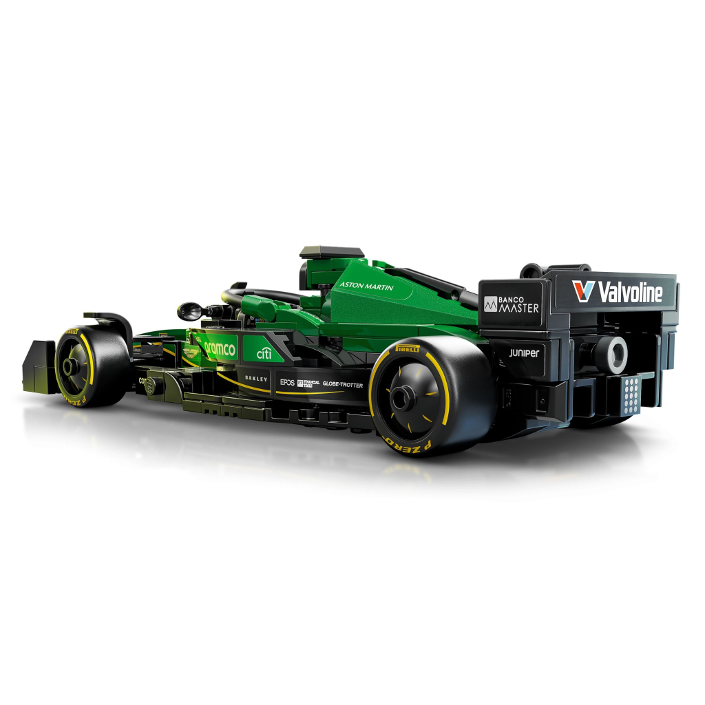 Конструктор LEGO Speed Champions Автомобіль для перегонів Aston Martin Aramco F1® AMR24 (77245) - фото 4 Конструктор LEGO Speed Champions Автомобіль для перегонів Aston Martin Aramco F1® AMR24 (77245) - фото 4