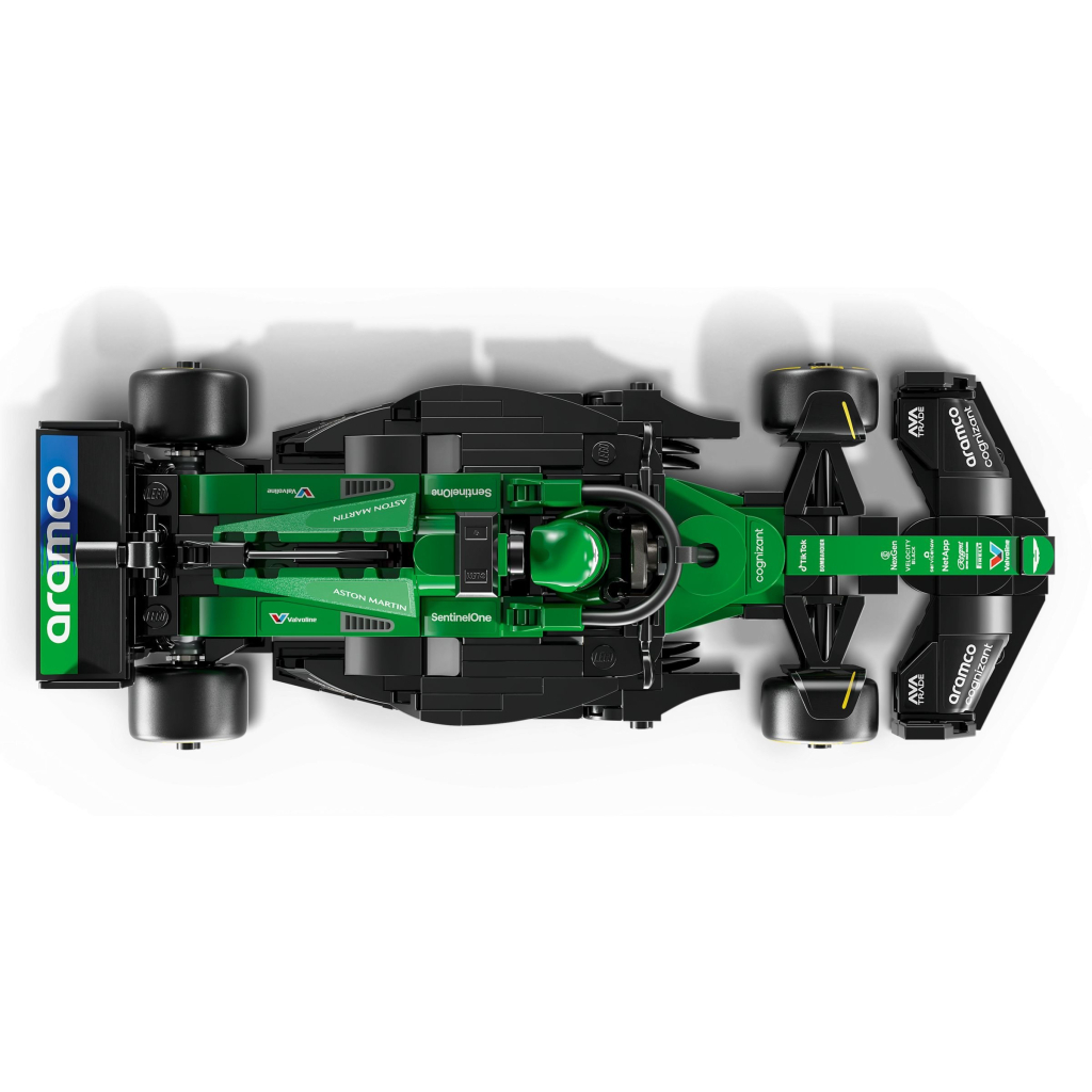 Конструктор LEGO Speed Champions Автомобіль для перегонів Aston Martin Aramco F1® AMR24 (77245) - фото 5 Конструктор LEGO Speed Champions Автомобіль для перегонів Aston Martin Aramco F1® AMR24 (77245) - фото 5