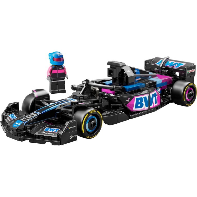 Конструктор LEGO Speed Champions Автомобіль для перегонів BWT Alpine F1® Team A524 (77248) - фото 2