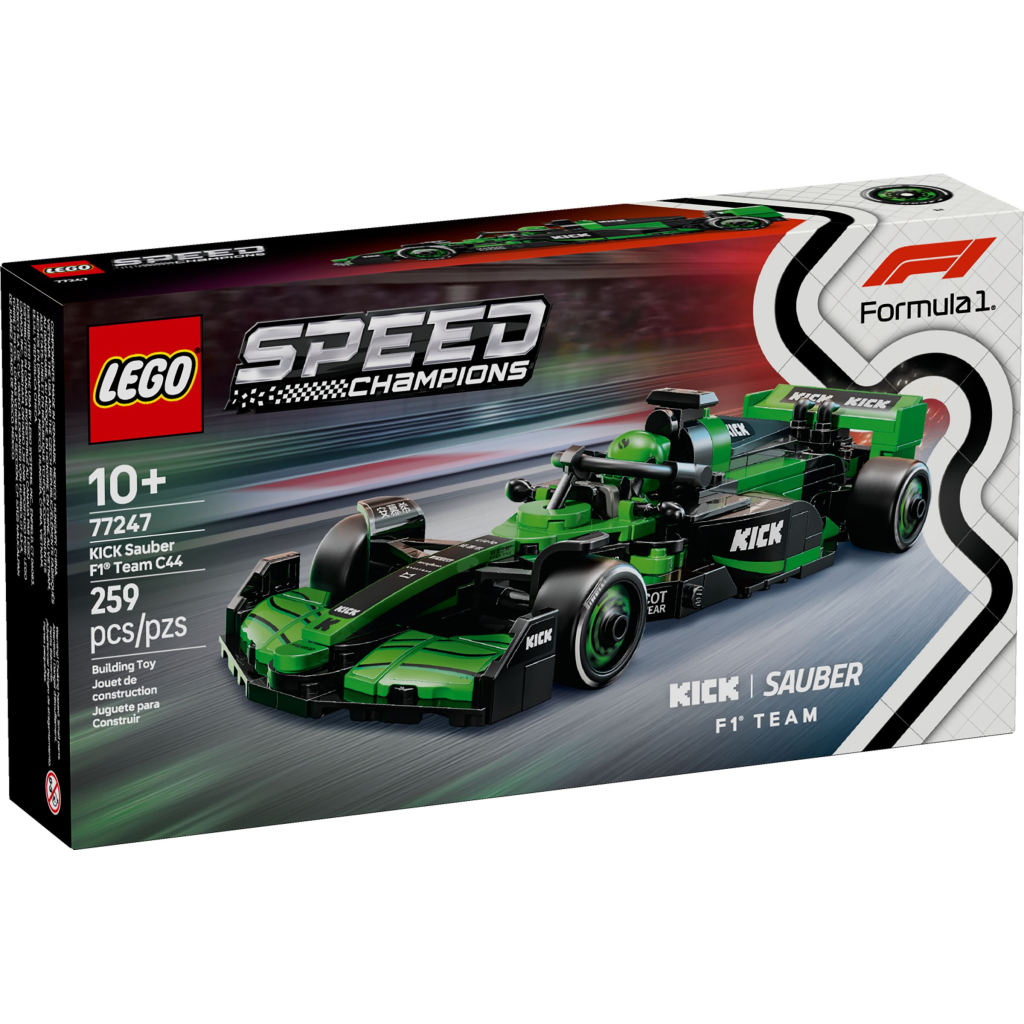 Конструктор LEGO Speed Champions Автомобіль для перегонів KICK Sauber F1 Team C44 (77247) - фото 1