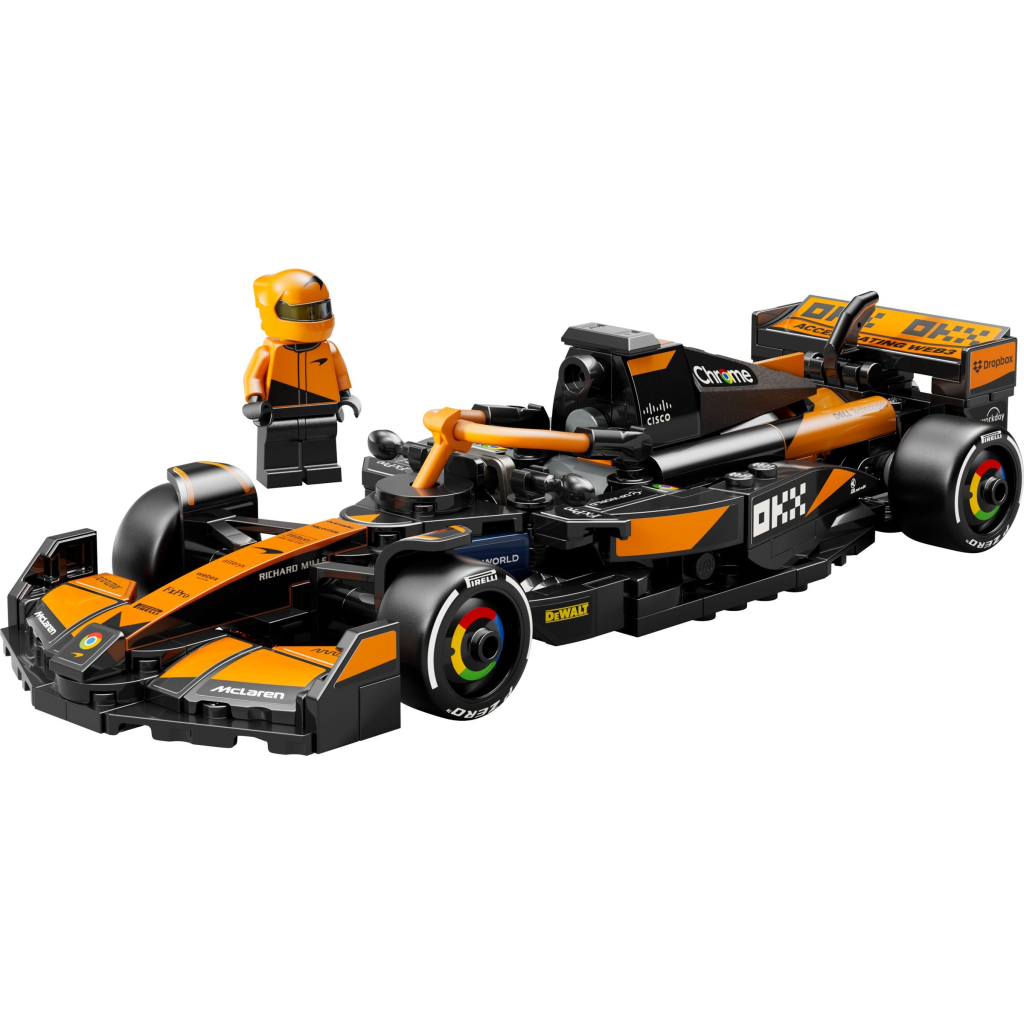 Конструктор LEGO Speed Champions Автомобіль для перегонів McLaren F1 Team MCL38 (77251) - фото 2 Конструктор LEGO Speed Champions Автомобіль для перегонів McLaren F1 Team MCL38 (77251) - фото 2