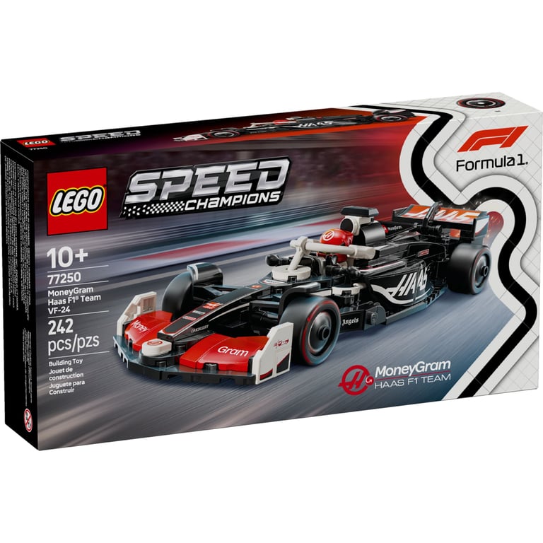 Конструктор LEGO Speed Champions Автомобіль для перегонів MoneyGram Haas F1 Team VF-24 (77250) - фото 1