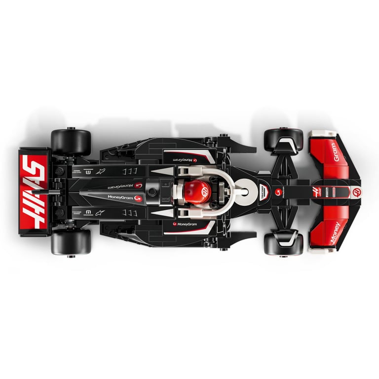 Конструктор LEGO Speed Champions Автомобіль для перегонів MoneyGram Haas F1 Team VF-24 (77250) - фото 5
