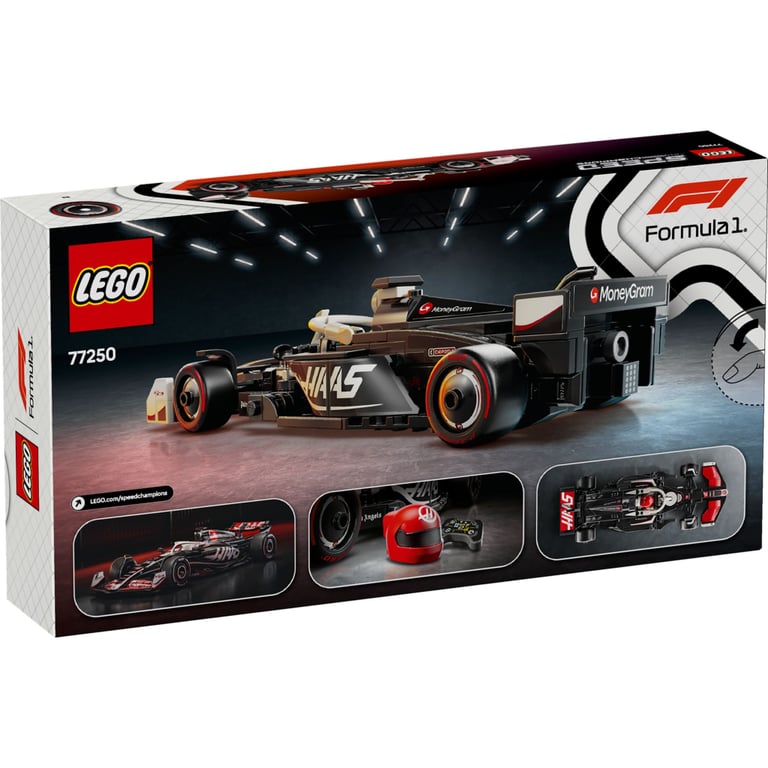 Конструктор LEGO Speed Champions Автомобіль для перегонів MoneyGram Haas F1 Team VF-24 (77250) - фото 7