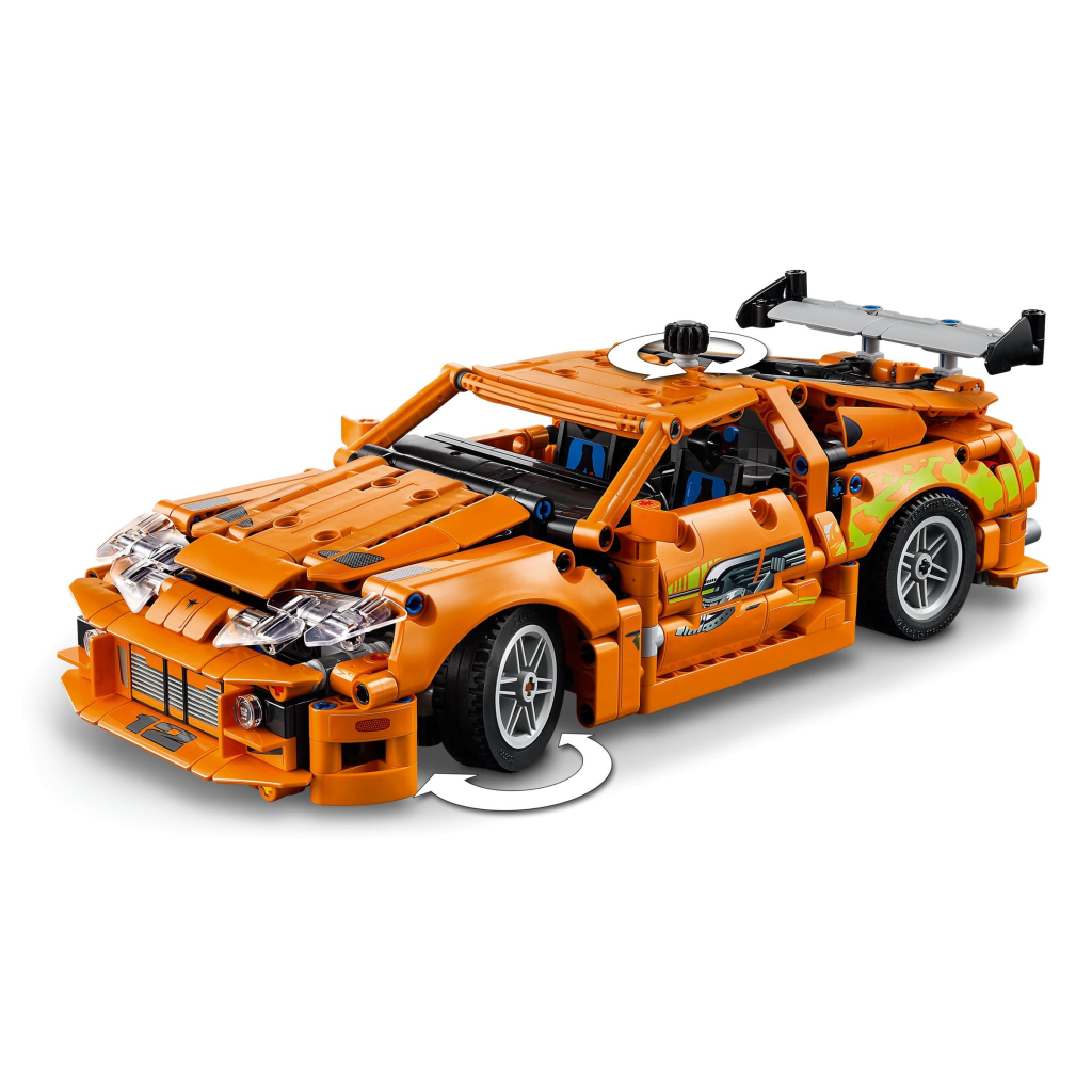 Конструктор LEGO Technic Fast and Furious Toyota Supra MK4 (42204) - фото 5 Конструктор LEGO Technic Fast and Furious Toyota Supra MK4 (42204) - фото 5