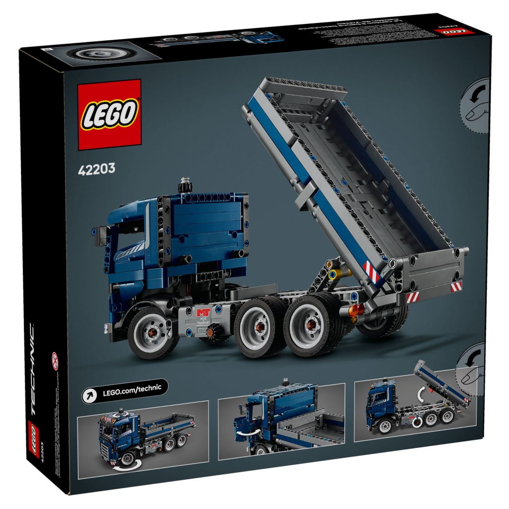 Конструктор LEGO Technic Самоскид (42203) - фото 3 Конструктор LEGO Technic Самоскид (42203) - фото 3