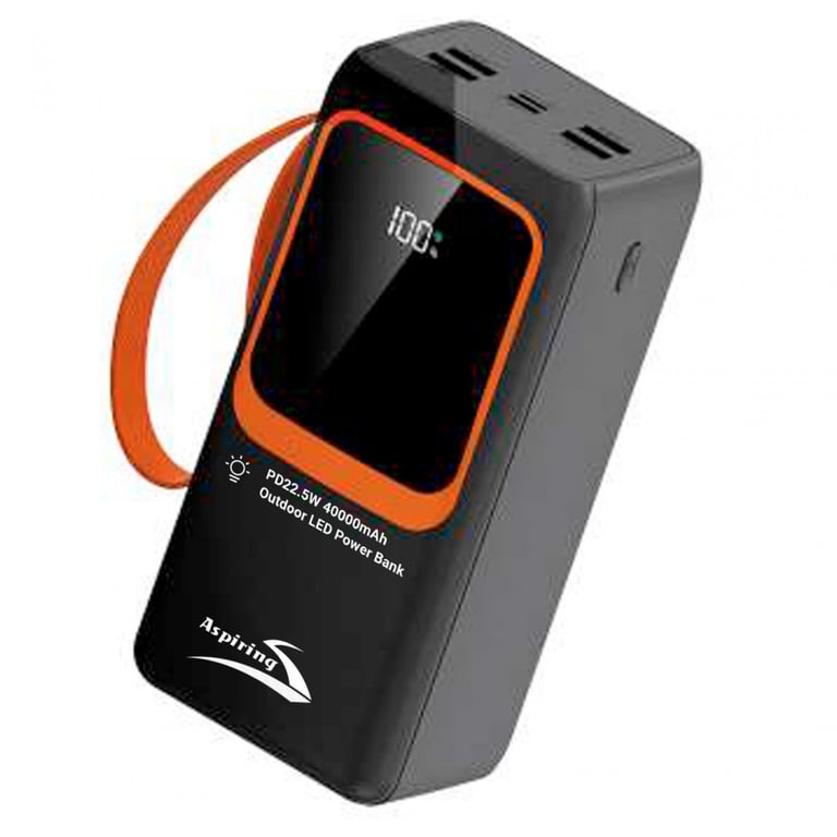 Батарея універсальна Aspiring Light 40 40000mAh PD/22.5W (PPLH.L04) - фото 2