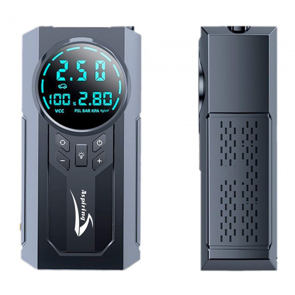 Пуско зарядний пристрій Aspiring Jump 2 8000mAh Power bank 3-in-1 with inflator, compressor (JM8000PI) - фото 2 Пуско зарядний пристрій Aspiring Jump 2 8000mAh Power bank 3-in-1 with inflator, compressor (JM8000PI) - фото 2