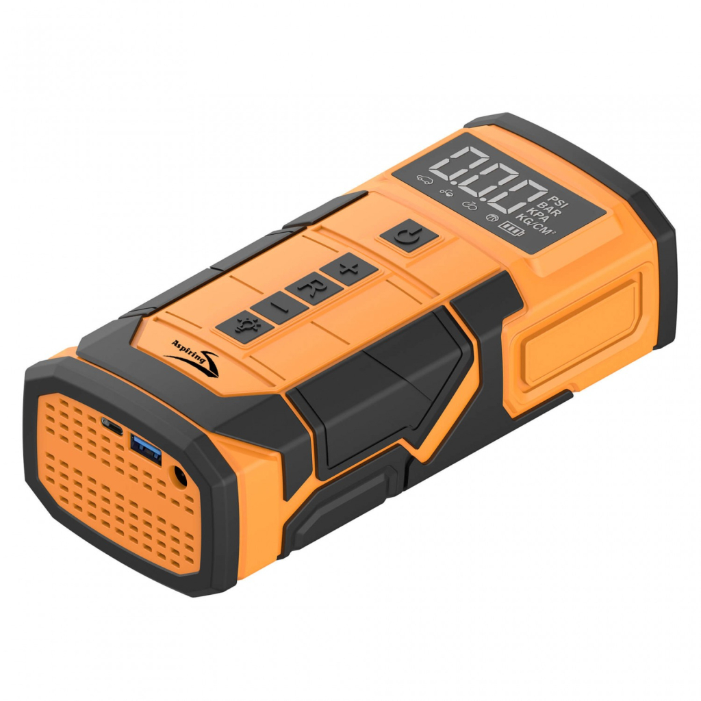 Пуско зарядний пристрій Aspiring Jump 3 8000mAh Power bank 3-in-1 with inflator, compressor, car charging (JM8000PIWC) - фото 1