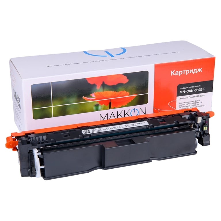 Картридж Makkon Canon 069 для MF-752/754 black (MN-CAN-069BK) - фото 1