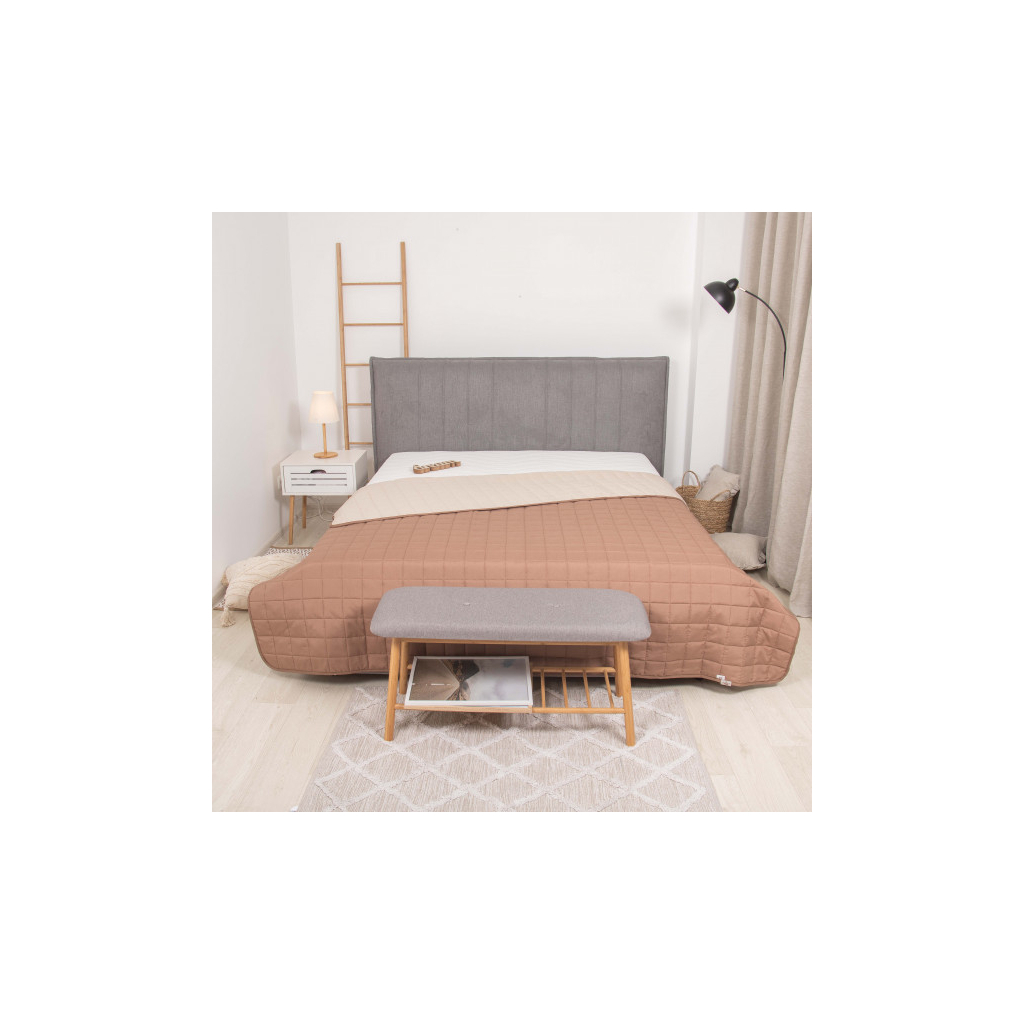 Покривало Viluta стьобане двустороннє Дует Капучино 210х240 (duet_kapucino_210x240) Покривало Viluta стьобане двустороннє Дует Капучино 210х240 (duet_kapucino_210x240)