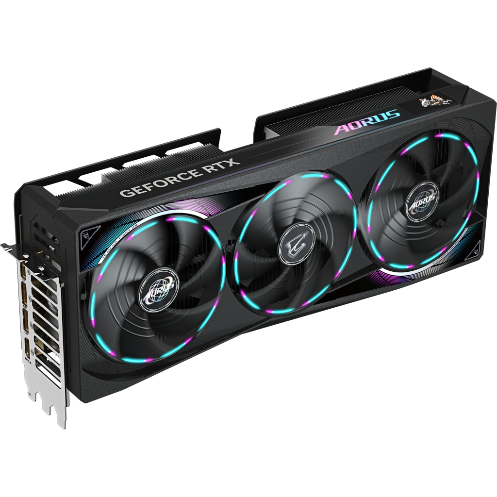 Відеокарта GIGABYTE GeForce RTX5080 16GB MASTER (GV-N5080AORUS M-16GD) - фото 3 Відеокарта GIGABYTE GeForce RTX5080 16GB MASTER (GV-N5080AORUS M-16GD) - фото 3