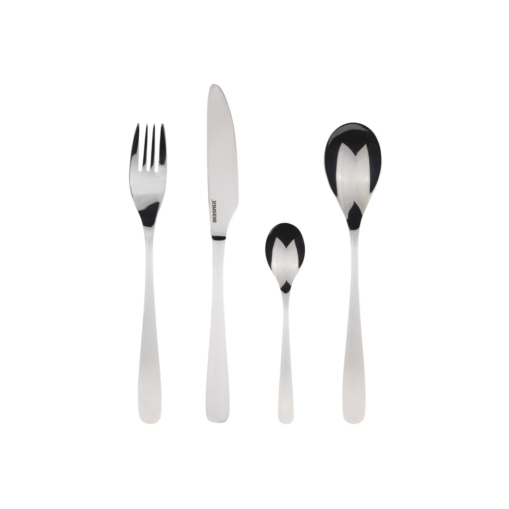 Набір столових приборів Bergner Poitiers 24 предмета (BG-5302-MM)