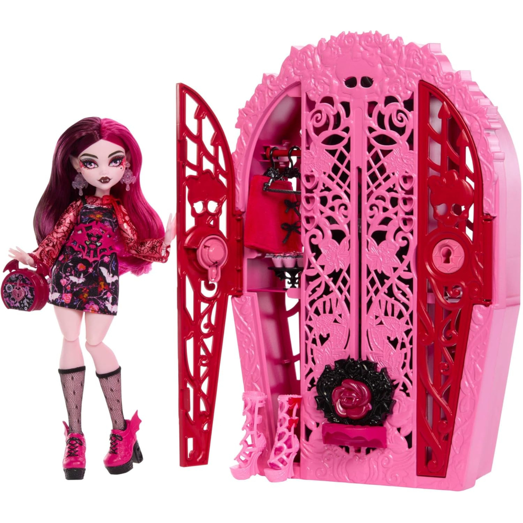 Лялька Monster High Набір-сюрприз Жахо-секрети Дракулори серії Цвіт та темрява (HYT72) Лялька Monster High Набір-сюрприз Жахо-секрети Дракулори серії Цвіт та темрява (HYT72)