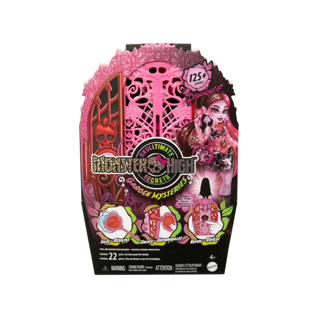 Лялька Monster High Набір-сюрприз Жахо-секрети Дракулори серії Цвіт та темрява (HYT72) - фото 4 Лялька Monster High Набір-сюрприз Жахо-секрети Дракулори серії Цвіт та темрява (HYT72) - фото 4