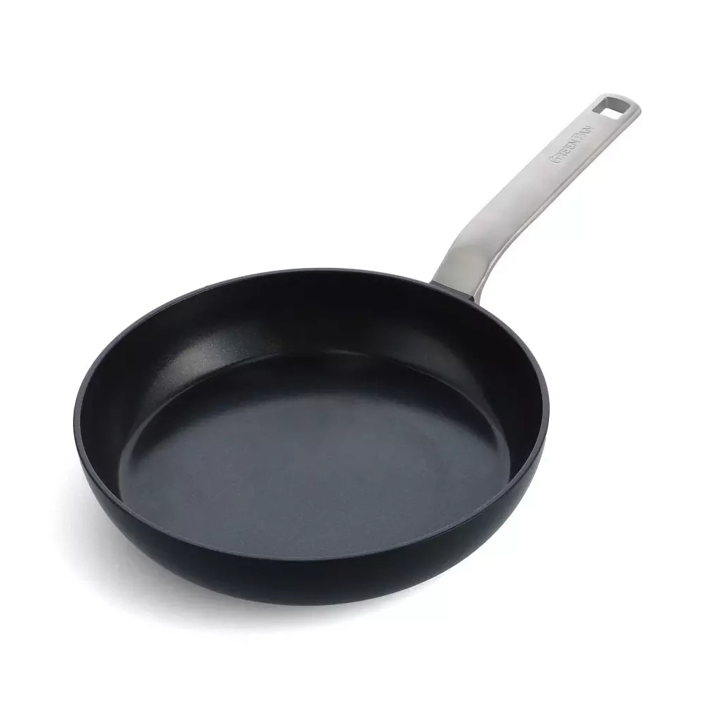 Сковорода GreenPan Evolution, 24 см з керамічним покриттям, чорна (CC006386-001) Сковорода GreenPan Evolution, 24 см з керамічним покриттям, чорна (CC006386-001)