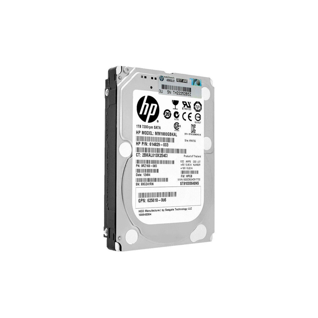 Жорсткий диск HP 2.5" 1TB +перехідник на 3.5" (MM1000GBKAL) - фото 1