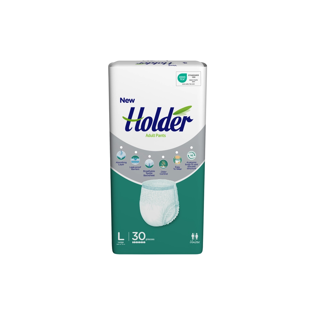 Підгузки для дорослих Holder Emici Kulot Eko труси L Large 30 шт (8697405346554) Підгузки для дорослих Holder Emici Kulot Eko труси L Large 30 шт (8697405346554)