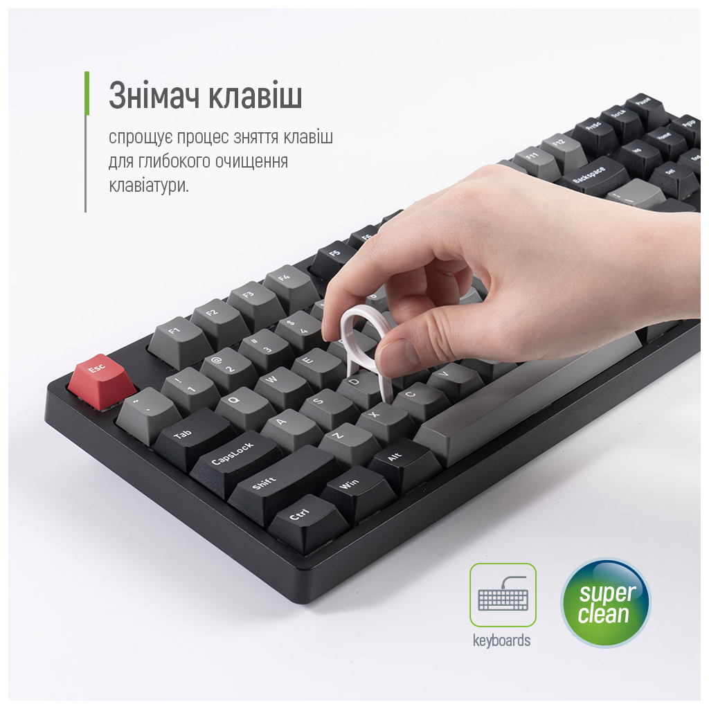 Універсальний чистячий набір ColorWay Cleaning Kit, Multifunctional, 10 in 1 (CW-1111) - фото 12 Універсальний чистячий набір ColorWay Cleaning Kit, Multifunctional, 10 in 1 (CW-1111) - фото 12