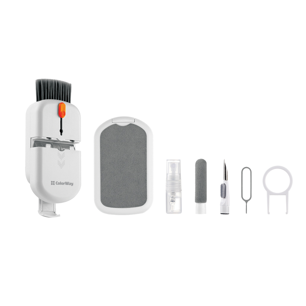 Універсальний чистячий набір ColorWay Cleaning Kit, Multifunctional, 10 in 1 (CW-1111) - фото 3 Універсальний чистячий набір ColorWay Cleaning Kit, Multifunctional, 10 in 1 (CW-1111) - фото 3