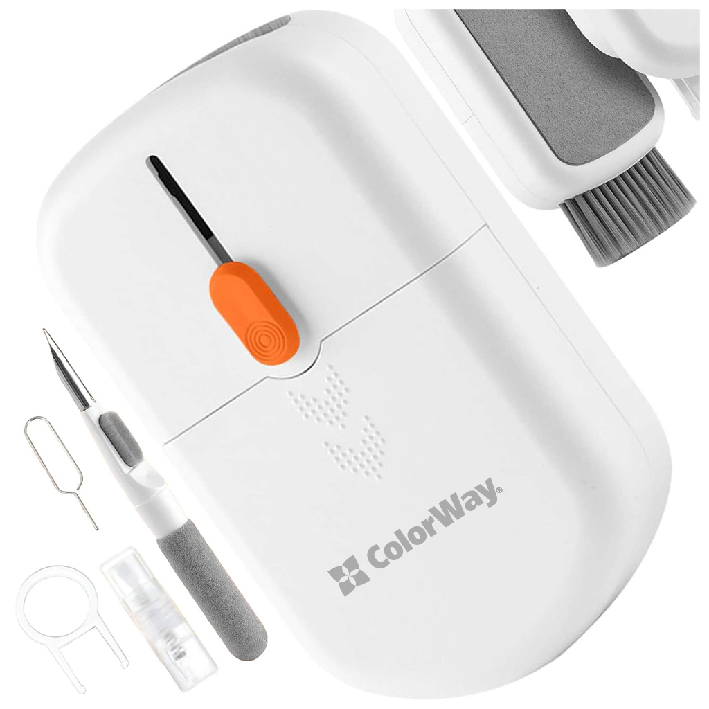 Універсальний чистячий набір ColorWay Cleaning Kit, Multifunctional, 10 in 1 (CW-1111) - фото 7 Універсальний чистячий набір ColorWay Cleaning Kit, Multifunctional, 10 in 1 (CW-1111) - фото 7