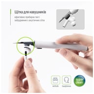 Універсальний чистячий набір ColorWay Cleaning Pen, for Earphones, 3 in 1 (CW-1131) - фото 10