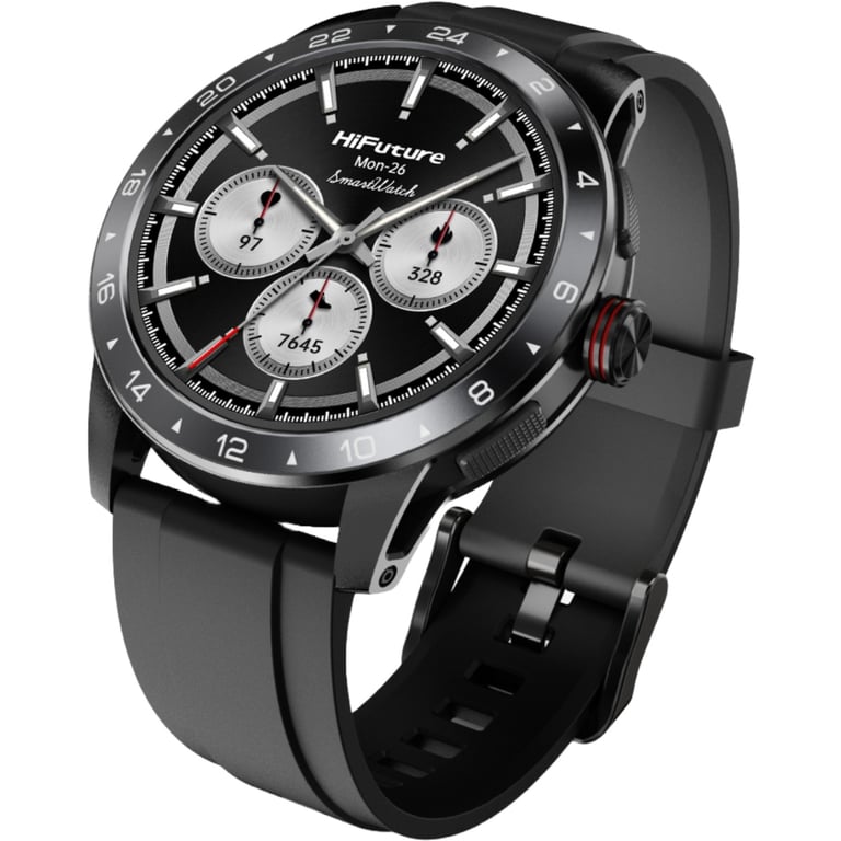 Смарт-годинник HiFuture flex 2 black (flex2.black)