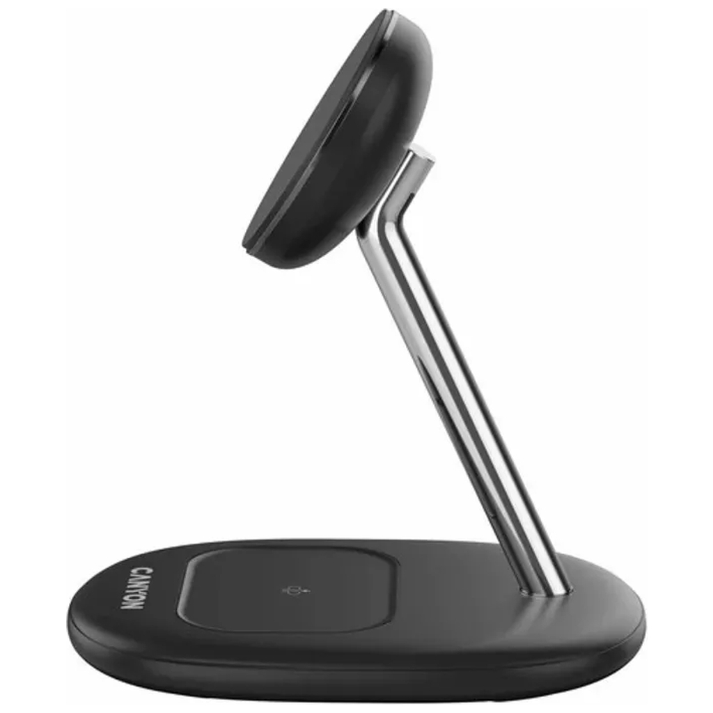 Зарядний пристрій Canyon wireless charger WCS-205 15W Qi2 2in1 Black (CNS-WCS205B) - фото 7 Зарядний пристрій Canyon wireless charger WCS-205 15W Qi2 2in1 Black (CNS-WCS205B) - фото 7