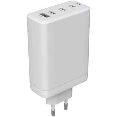 Зарядний пристрій Canyon CU140ACC GaN 150W 3xPD 1xQC EU White (CNS-CUW140ACC) - фото 1