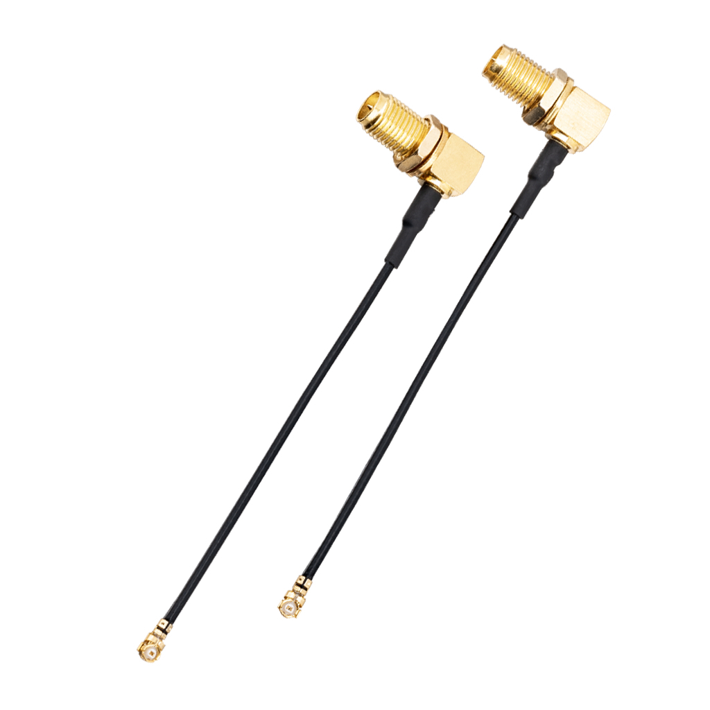 Аксесуар до пульта RadioMaster GX12 DIY 90 Degree RP-SMA Cable (HP0157.0095) - фото 1 Аксесуар до пульта RadioMaster GX12 DIY 90 Degree RP-SMA Cable (HP0157.0095) - фото 1