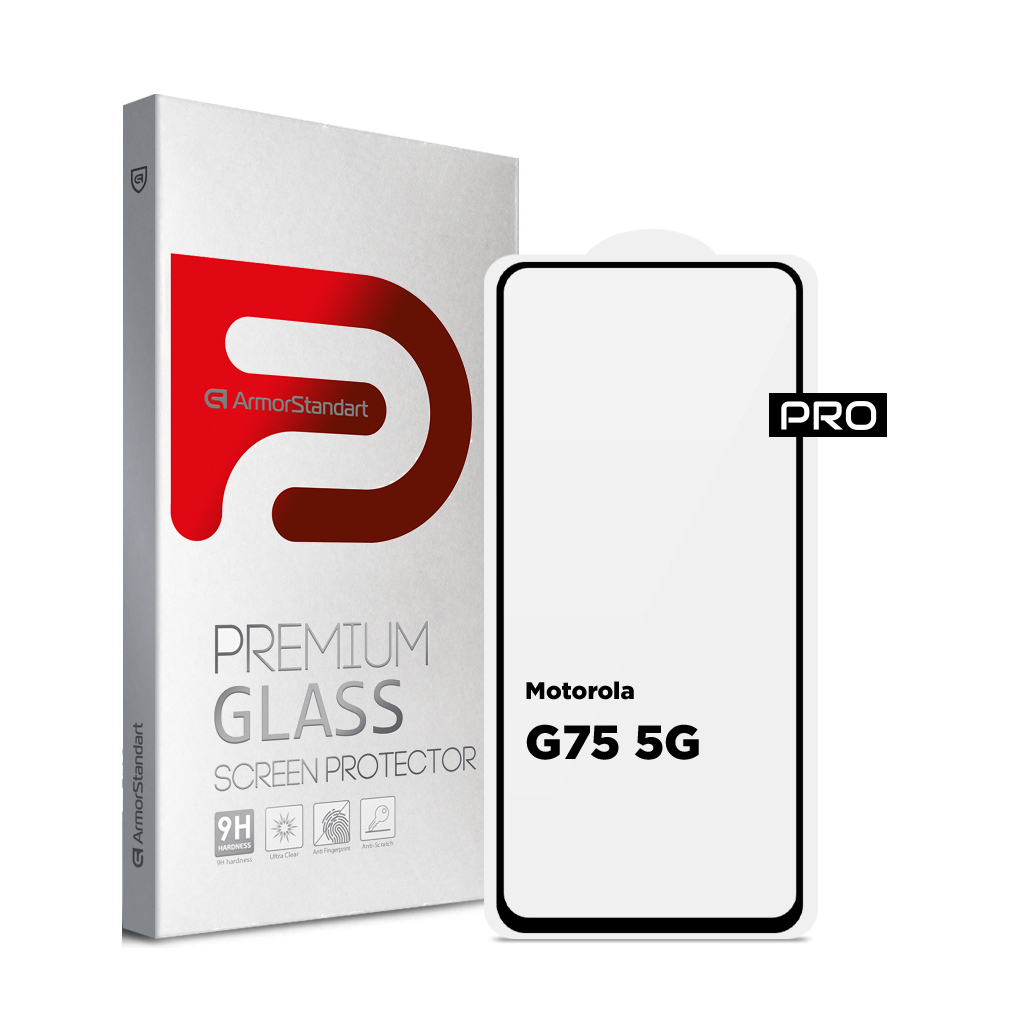 Скло захисне Armorstandart Pro Motorola G75 5G Black (ARM83293) - фото 1 Скло захисне Armorstandart Pro Motorola G75 5G Black (ARM83293) - фото 1