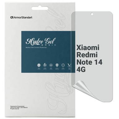 Плівка захисна Armorstandart Matte Xiaomi Redmi Note 14 4G (ARM79655) - фото 1